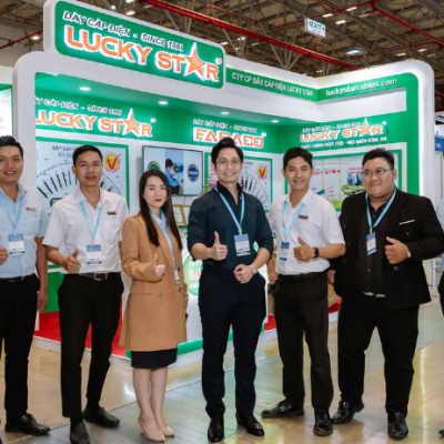 Dây Cáp Điện Lucky Star Bùng Nổ Tại Wire & Cable Show Vietnam 2025 Hành Trình Khẳng Định Vị Thế Thương Hiệu Việt